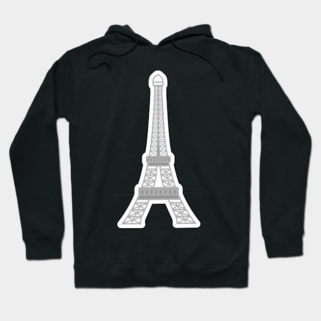 Eiffel Tower Hoodie by ShirtyLife